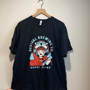 Revival Brewing Co. Black Graphic T-Shirt
